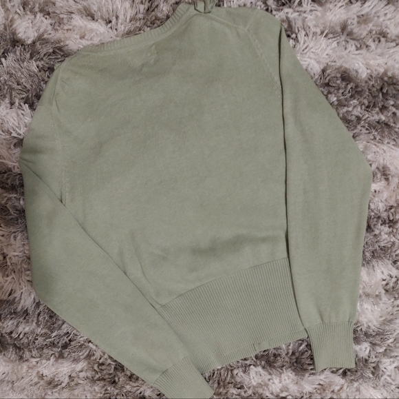 Van Heusen Lt Green Button-up Sweater ~ NWT - Picture 5 of 5